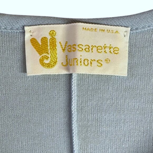 NOS Vintage Vassarette Juniors Blue Penguin Roller Skate Nightgown – Size Large - Picture 5 of 7